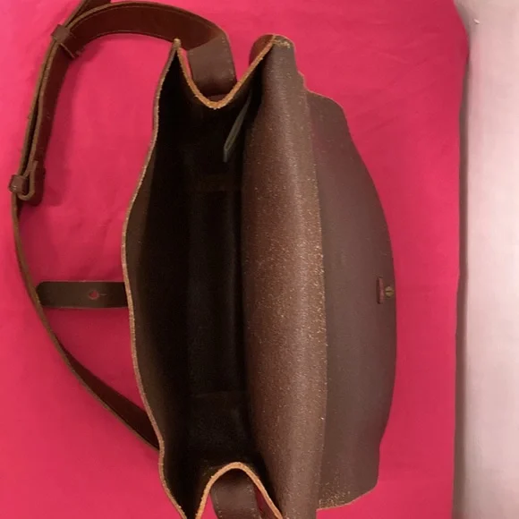 Lucky Brand Leather Bag Sz Medium - Picture 15 of 16